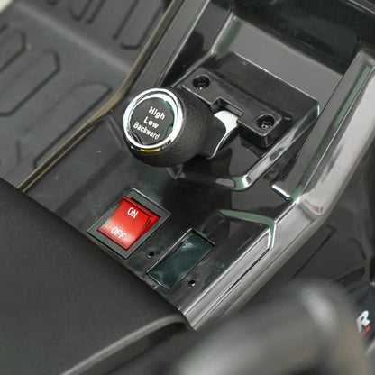 Electric tractor with trailer for kids with 12V/10Ah battery and remote control JS3158B green