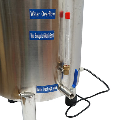 Stainless steel automatic pasteurization machine for milk, juices, capacity 20L, 305x350x300mm