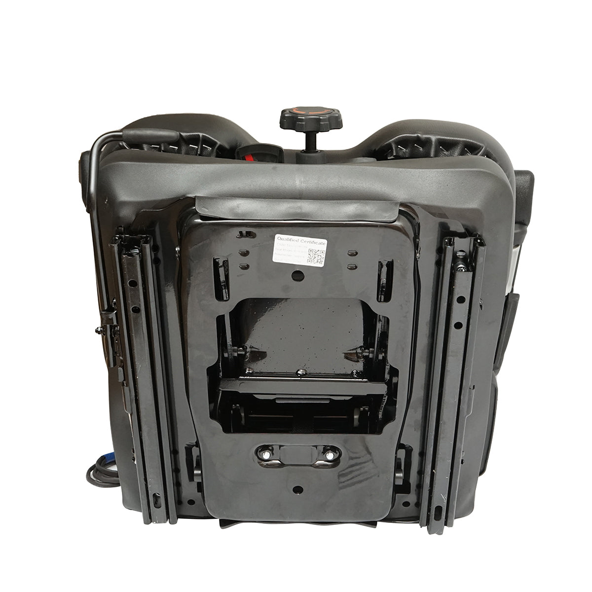 Universal adjustable seat for tractor with seat belt and armrests 610x390mm