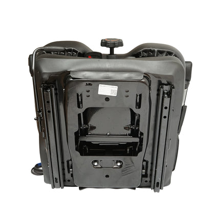 Universal adjustable seat for tractor with seat belt and armrests 610x390mm