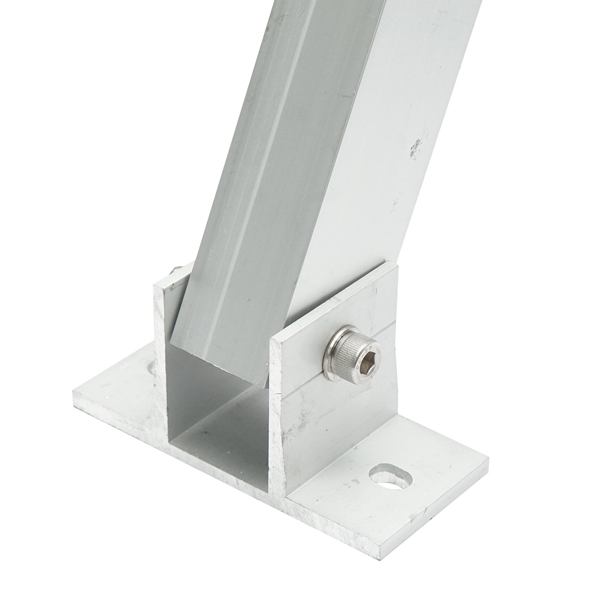 Adjustable supports for mounting photovoltaic solar panels with adjustable angle Breckner Germany