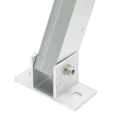 Adjustable supports for mounting photovoltaic solar panels with adjustable angle Breckner Germany