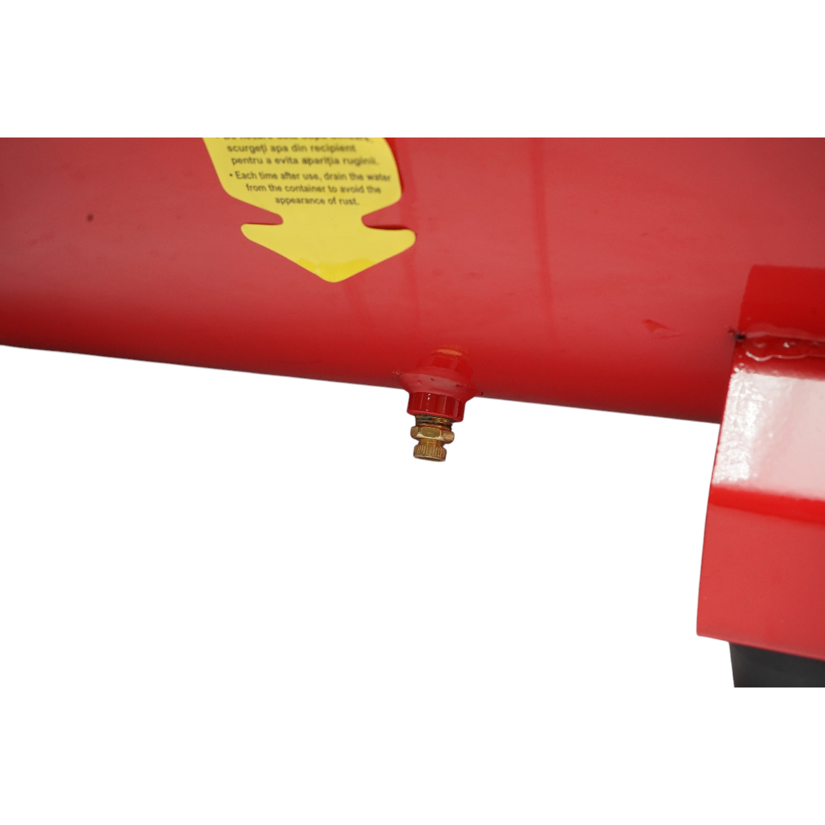 Air compressor volume 100L, motor 2 cylinders in V 2.2KW/2HP, maximum pressure 8 bar, suction air volume 370L THOR