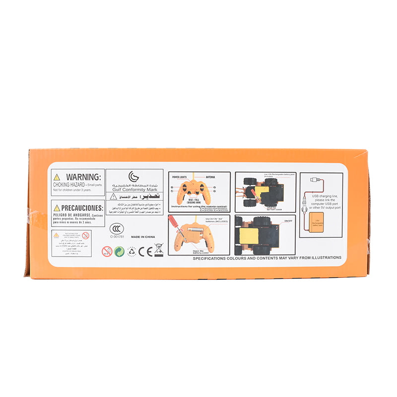 Front loader toy with remote control 678