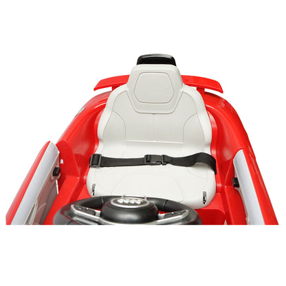 Electric car with 6V/4Ah battery and remote control for kids Audi TT JE1198 red
