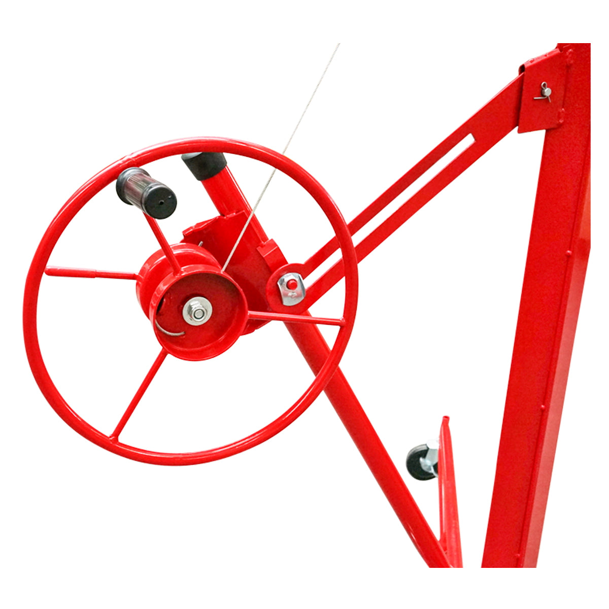 Device for lifting (crane) plasterboard sheets, OSB, MDF, particleboard, lift height 4.57m Breckner Germany