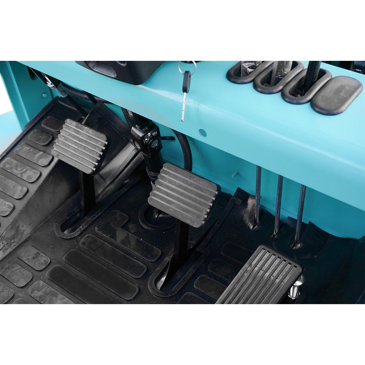 3-ton forklift with lateral translation, triplex, 4.5M lift cylinder for container