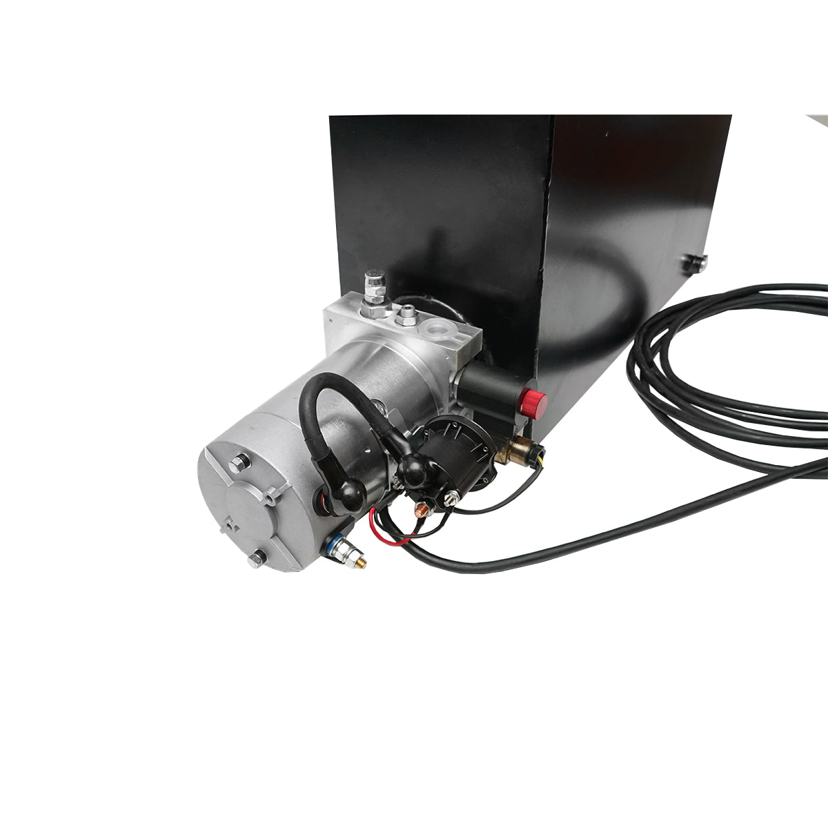 Complete kit for cylinder tipping installation, metal support and 12T pump Breckner Germany