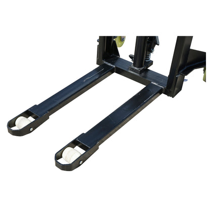 Manual pallet jack with a maximum load of 1.5T, lift height 2500mm, forks 1150mm Breckner Germany