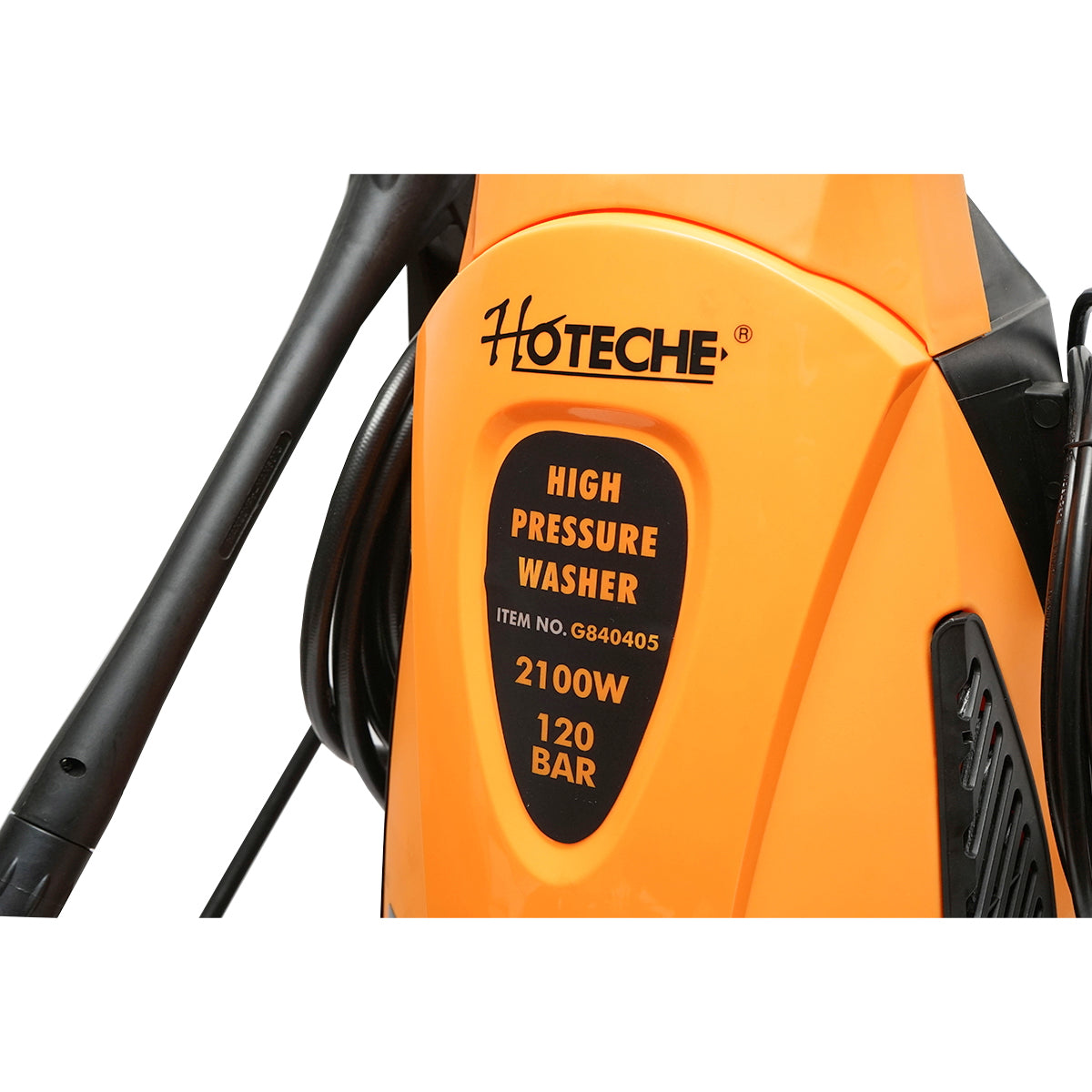 Pressure washer 120 Bar, power 2100W/220V maximum flow 7L/min Hoteche