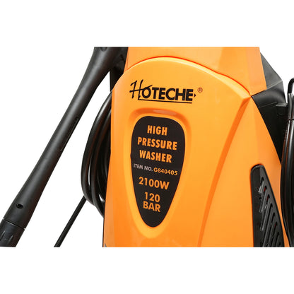 Pressure washer 120 Bar, power 2100W/220V maximum flow 7L/min Hoteche