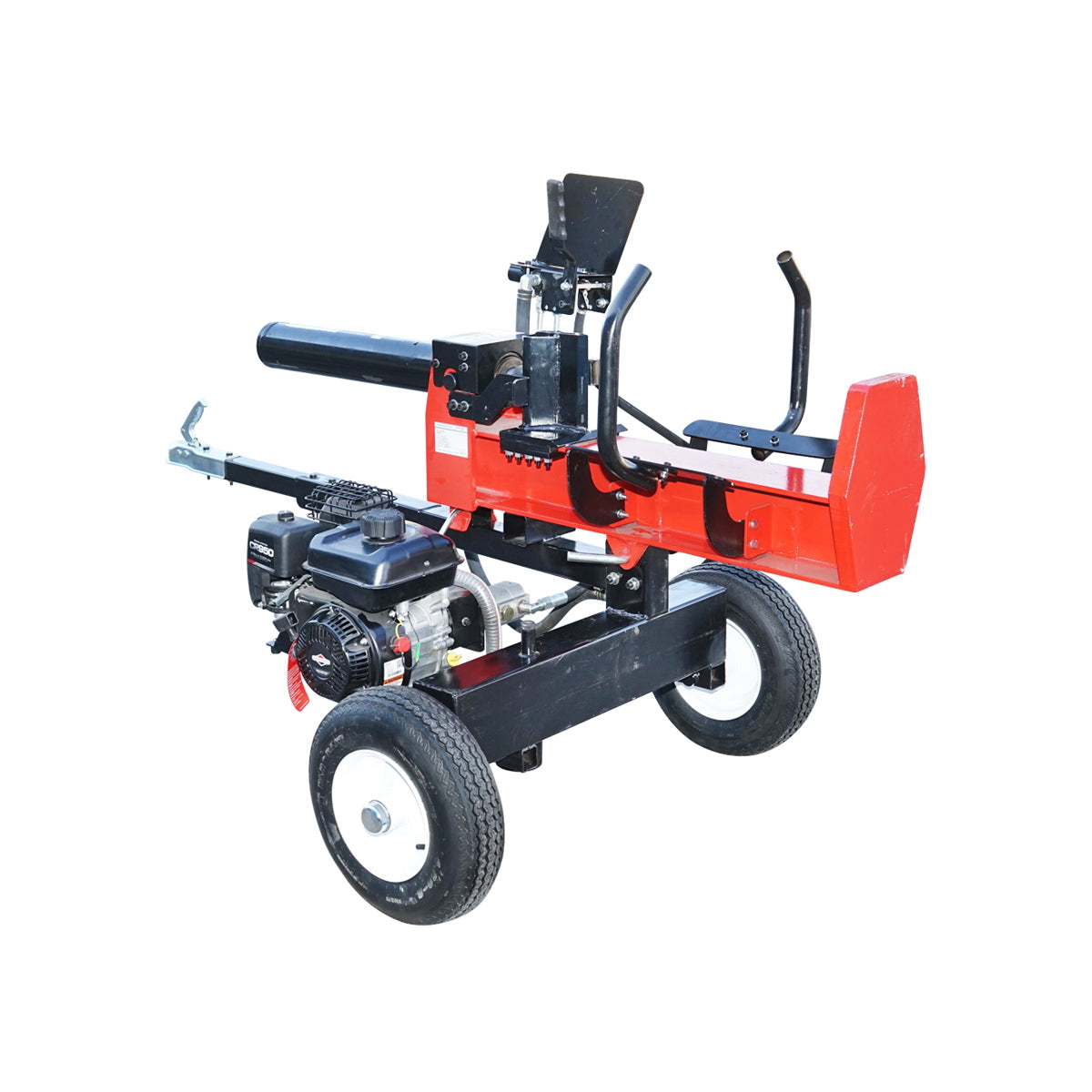 Vertical wood splitter with 208CC gasoline engine, splitting power 22T, log 610x400mm Breckner Germany