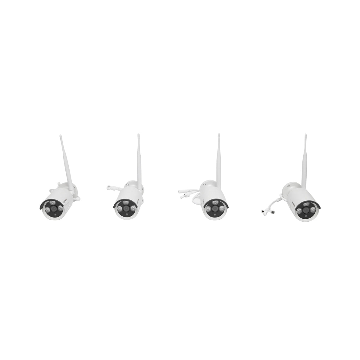 CCTV surveillance system with 4 cameras, motion sensor, WIFI, 2.4G, HD Ls Vision