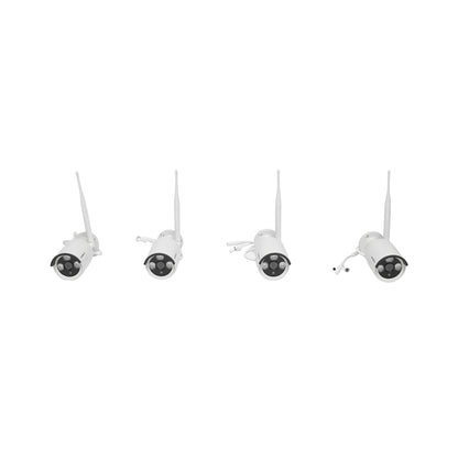 CCTV surveillance system with 4 cameras, motion sensor, WIFI, 2.4G, HD Ls Vision