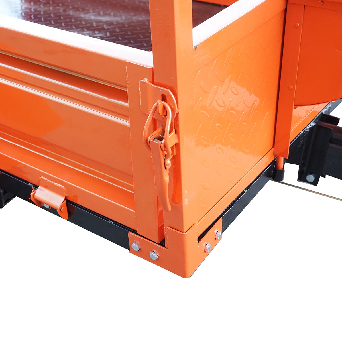 Cultivator trailer 450Kg, tires 400-12, bed 140x100x30cm