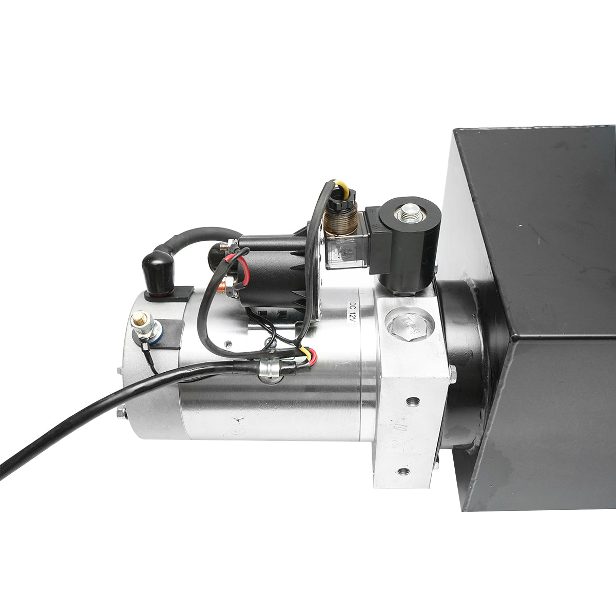 Complete kit for cylinder tipping installation, metal support and 7T pump Breckner Germany