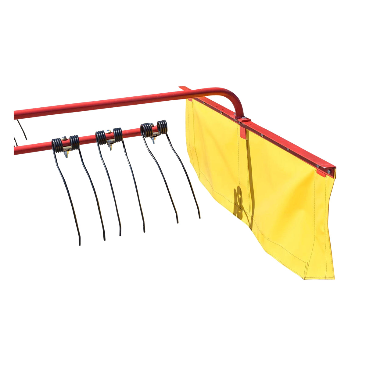 Spider type rotary rake with a working width of 2.80m, required power 20-80HP with 6 arms, 280Kg Konig Traktoren