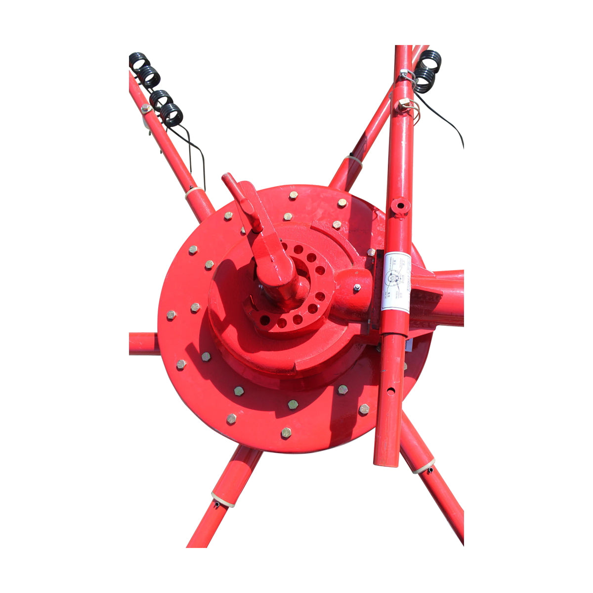 Spider type rotary rake with a working width of 1.80m, required power 15-50HP, with 6 arms weighing 220Kg Konig Traktoren