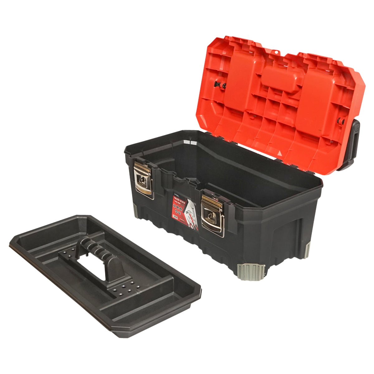 Professional tool box with aluminum handle 560x300x277mm Breckner Germany