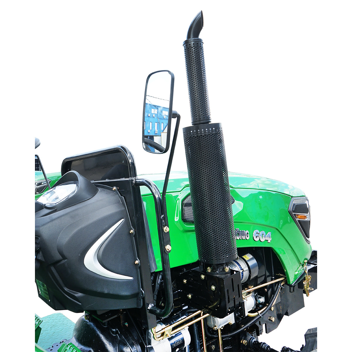 60HP Hanwo E3 tractor with cab, Xinchai III engine with wheels 8.3-20/12.4-28 Konig Traktoren 604