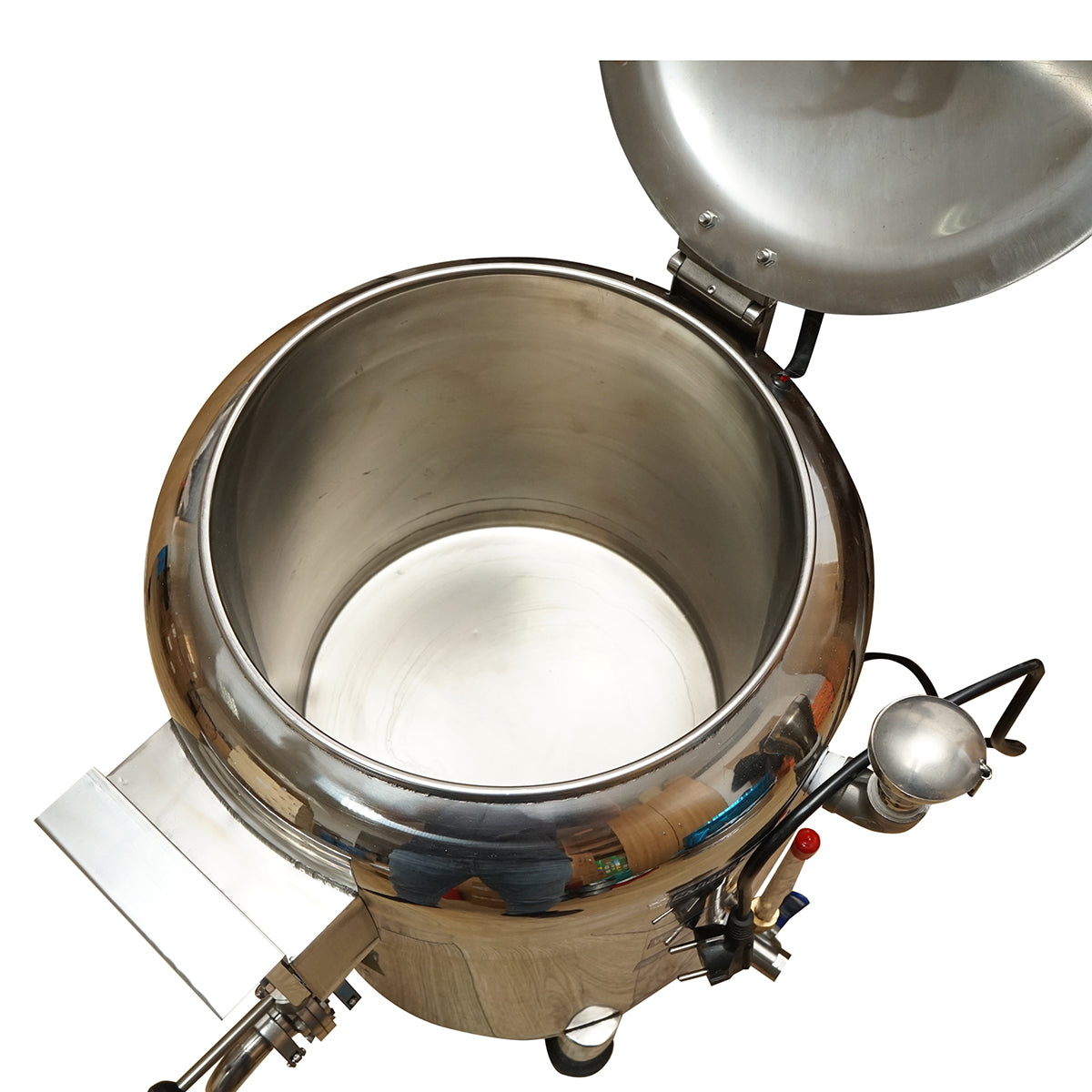 Stainless steel automatic pasteurization machine for milk, juices, capacity 20L, 305x350x300mm