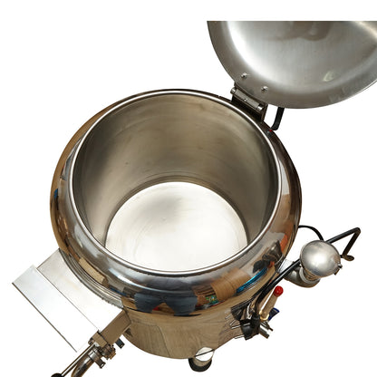 Stainless steel automatic pasteurization machine for milk, juices, capacity 20L, 305x350x300mm