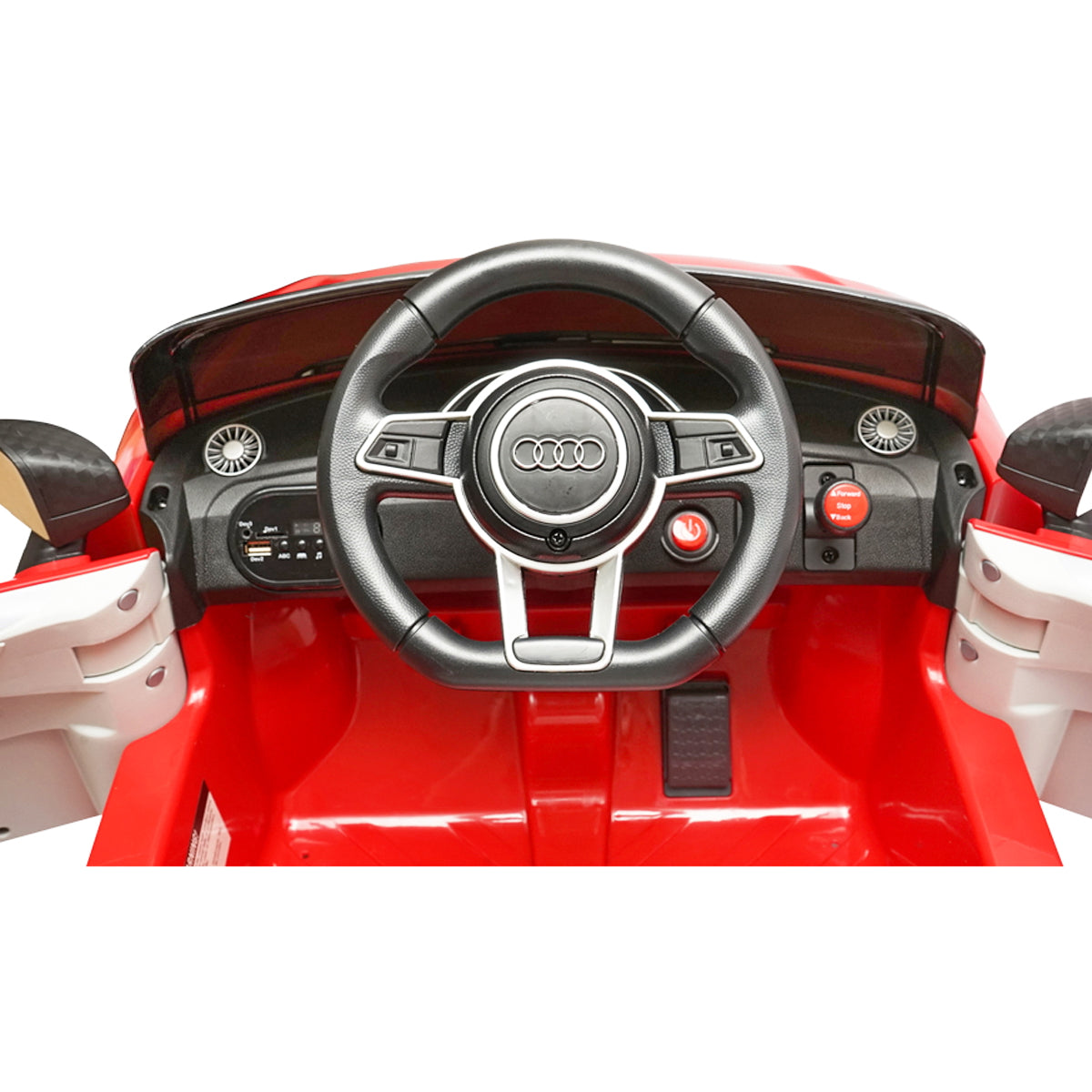 Electric car with 6V/4Ah battery and remote control for kids Audi TT JE1198 red