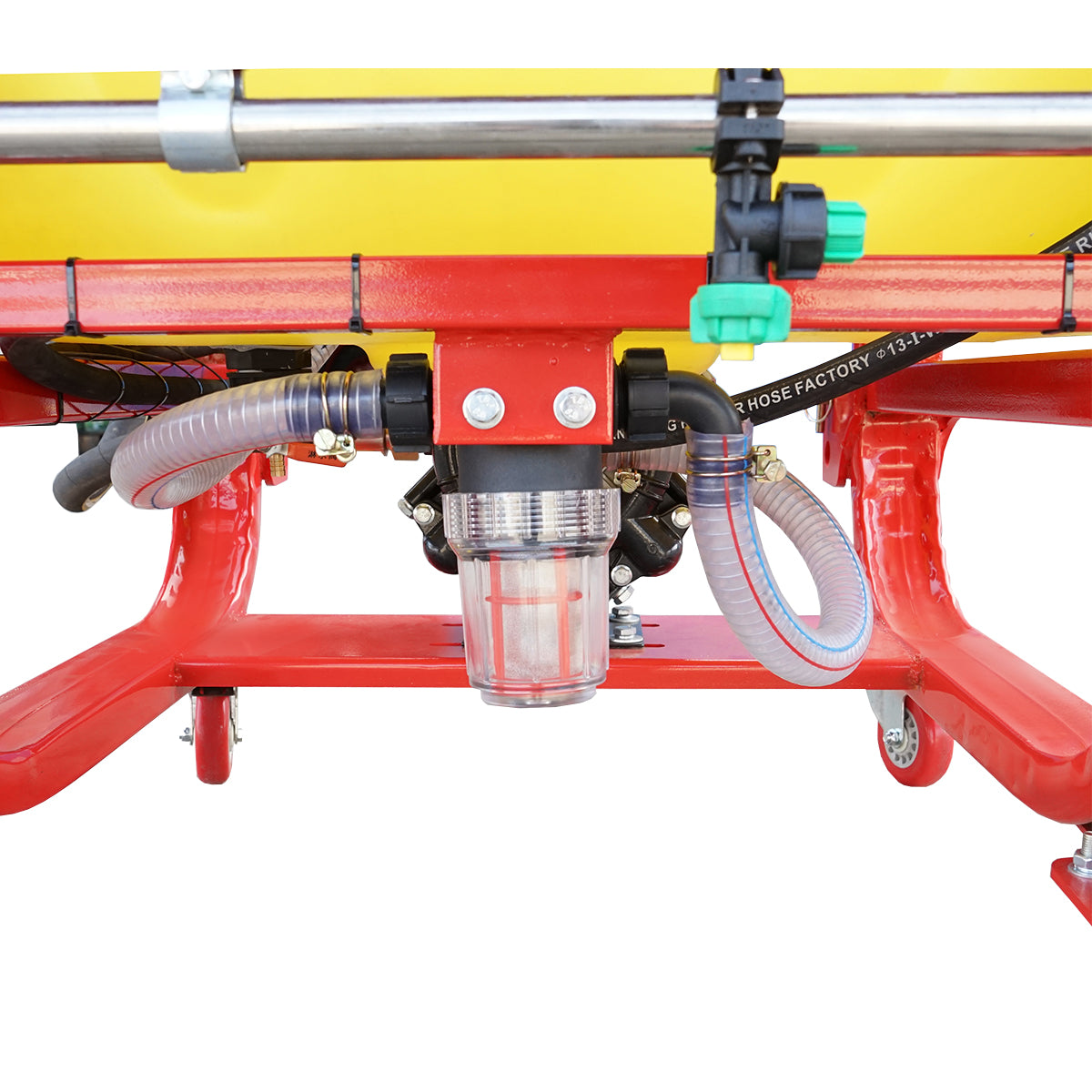 Herbicide sprayer with a capacity of 600L, 12m boom, simple nozzle body Baisan
