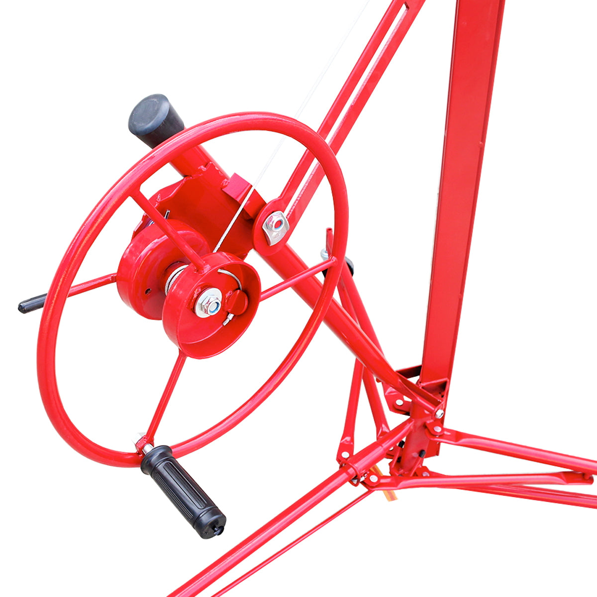 Device for lifting (crane) plasterboard sheets, OSB, MDF, particleboard, lift height 3.35m Breckner Germany