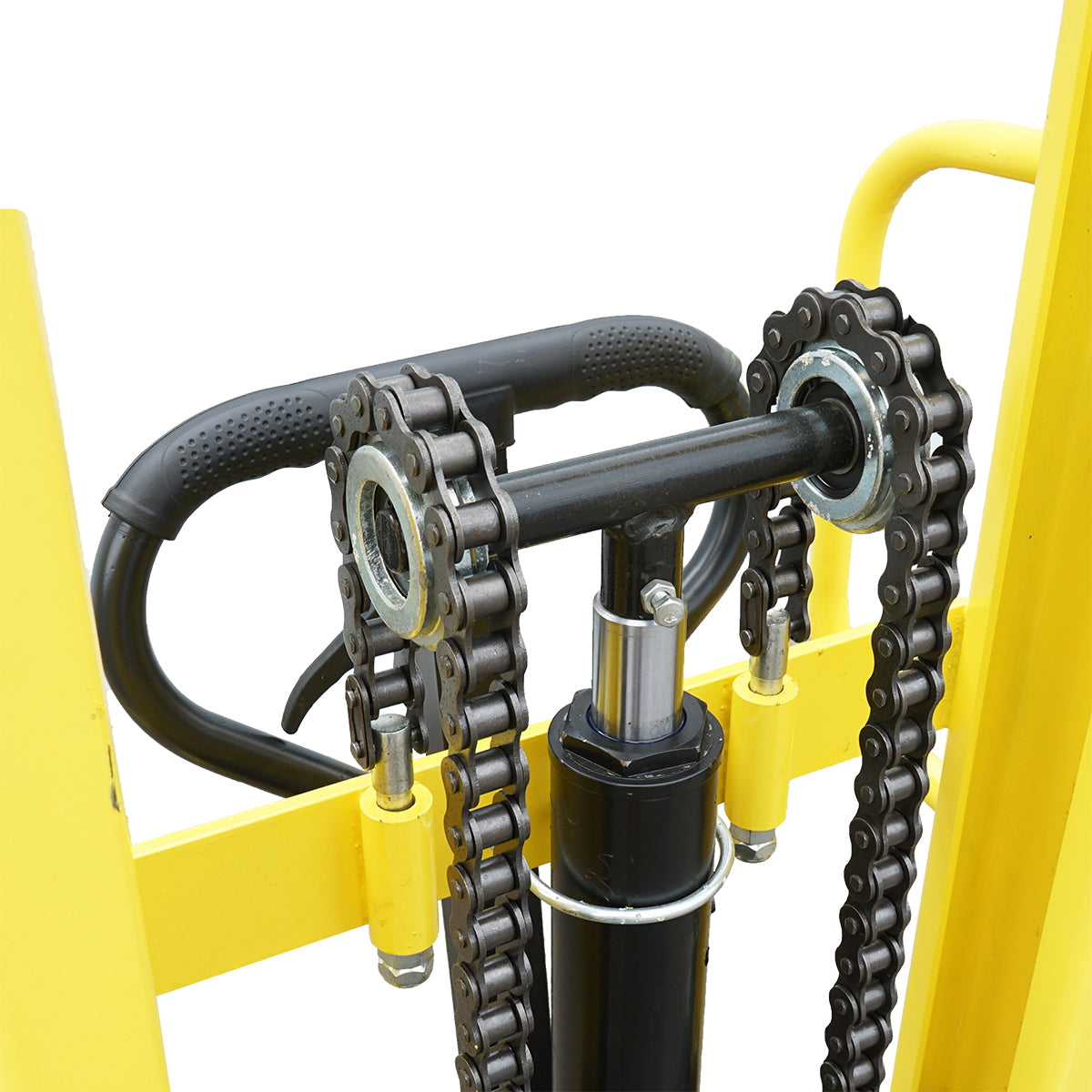 Manual pallet truck with a maximum load of 1.5T and a maximum height of 1.6m