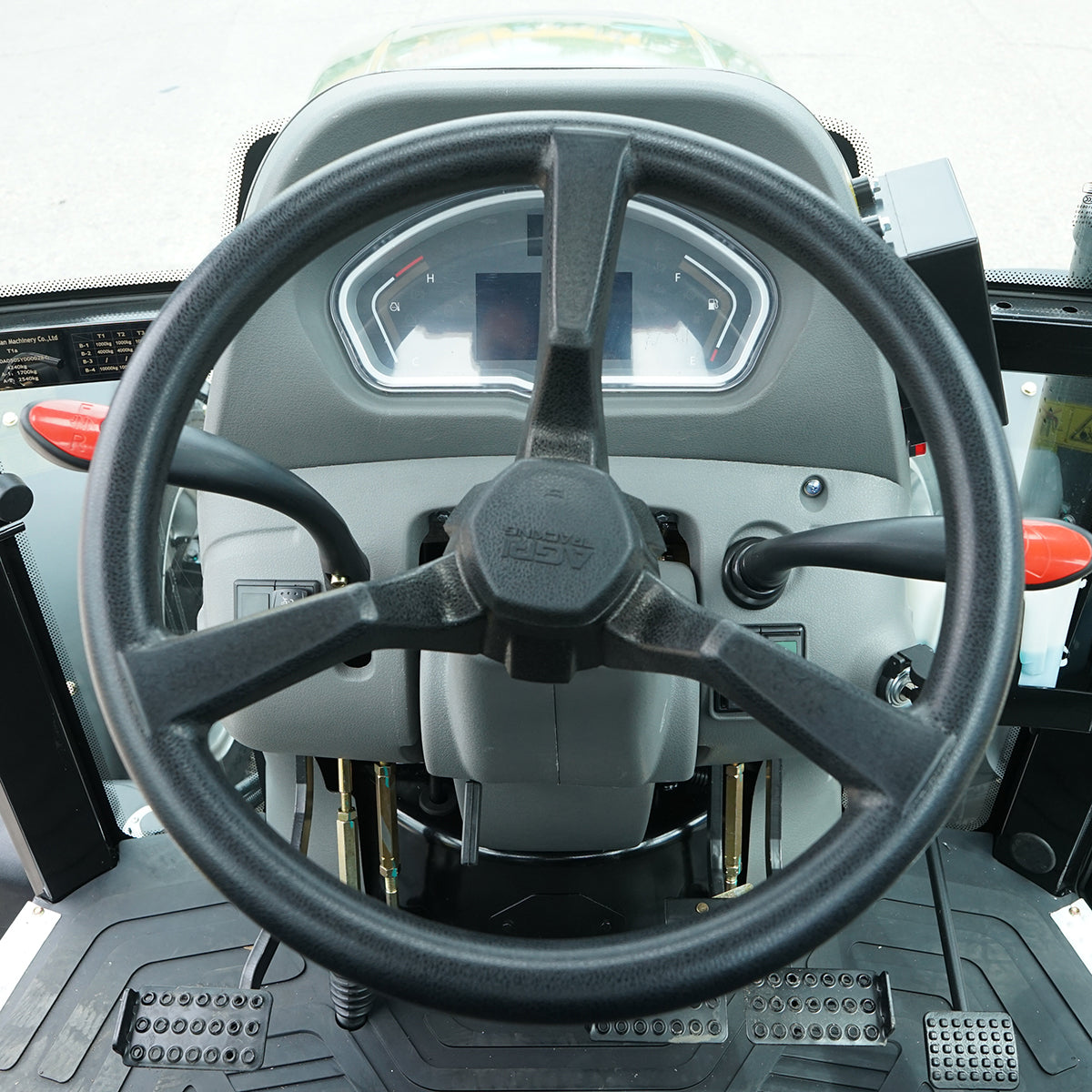 50HP cabin tractor, 4x4 registrable AGRI TRACKING 504