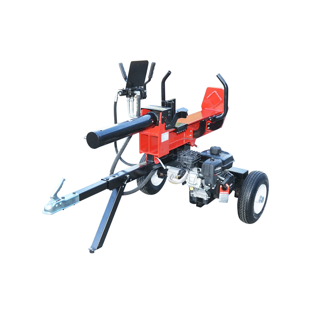 Vertical wood splitter with 208CC gasoline engine, splitting power 22T, log 610x400mm Breckner Germany