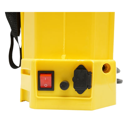 Electric spraying pump with 3 nozzles, 16L tank, 12V/8Ah battery, flow rate 3.1 l/min