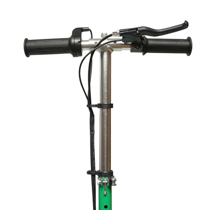 Green electric scooter 120W 24V 4.5Ah for children, maximum weight 65Kg, maximum speed 12km/h Breckner Germany
