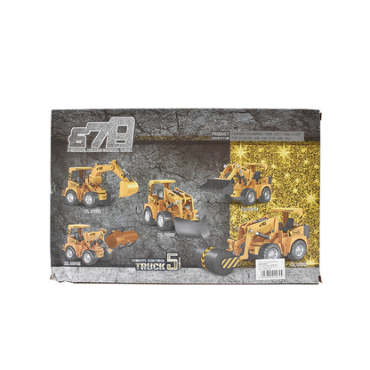 Remote Control Toy Machinery Truck 678 with 5 functions