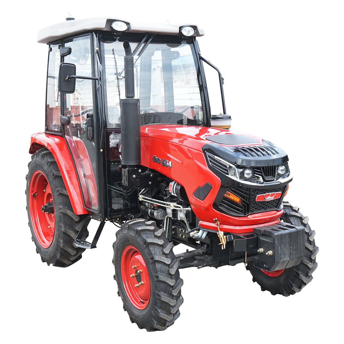 4x4 tractor with cabin, 50HP, wheels 7.50-16/11.2-28 series 504