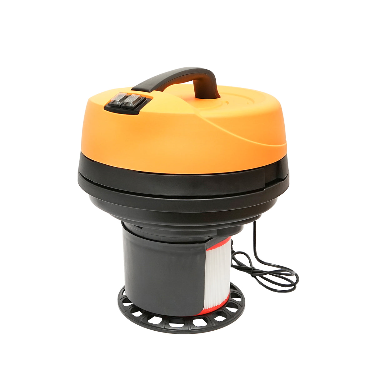 Professional industrial wet/dry vacuum cleaner volume 75L power supply voltage 220V, power 2x1200W stainless steel body Hoteche