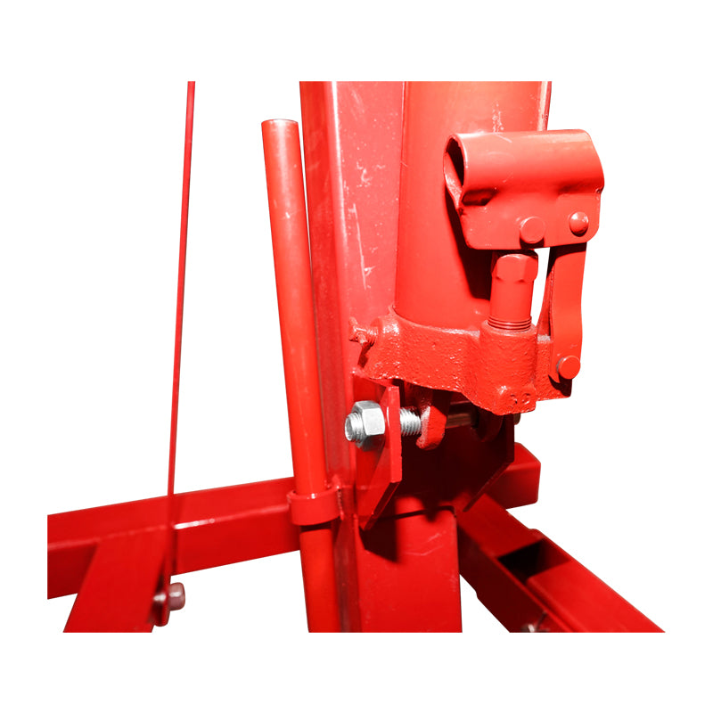 Folding hydraulic crane type giraffe for workshop 2T