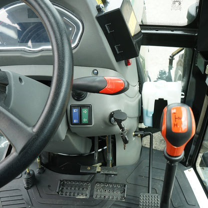 50HP cabin tractor, 4x4 registrable AGRI TRACKING 504