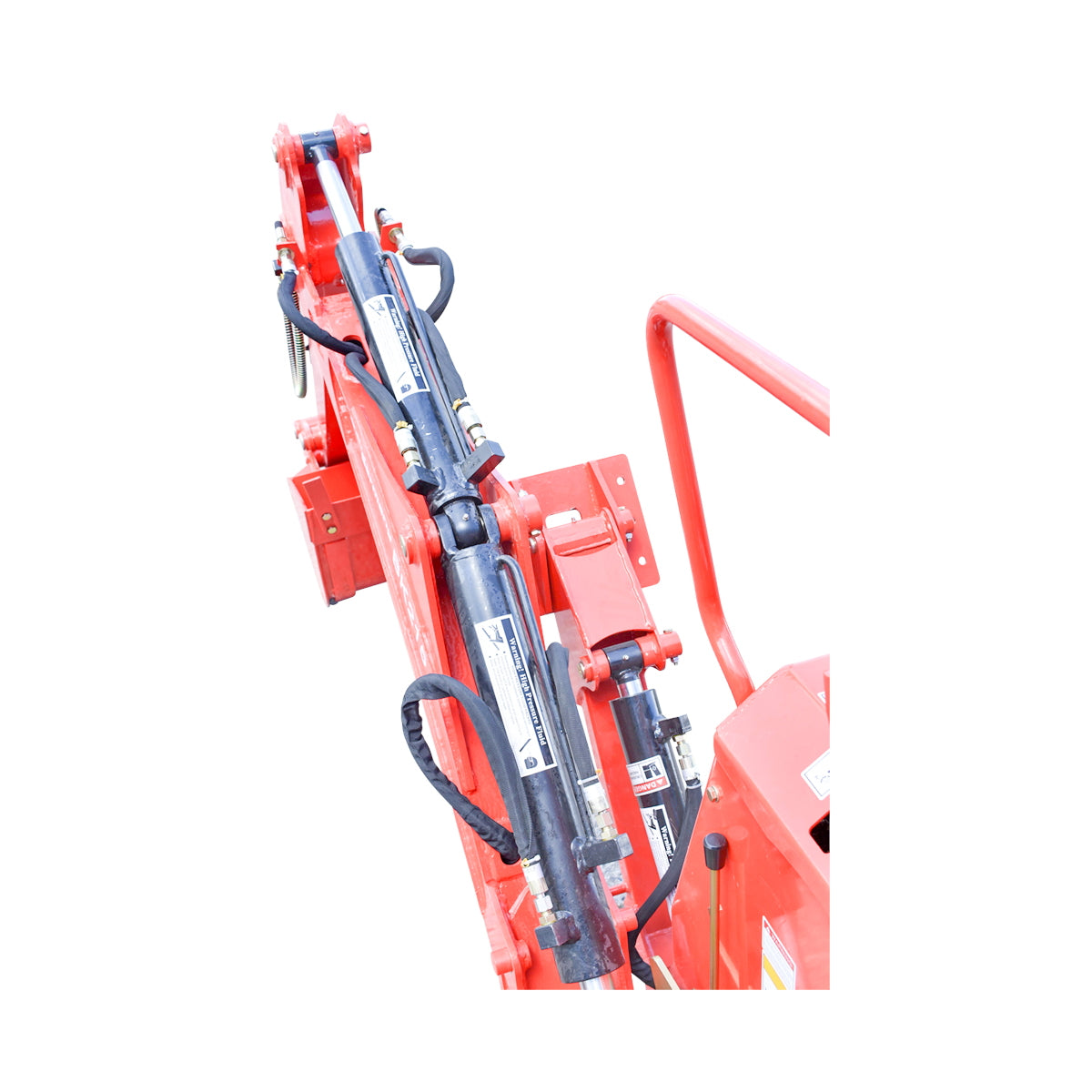 Excavator arm for tractor 25-50HP, 180-degree rotation, digging depth 2.2m, 415Kg Breckner Germany
