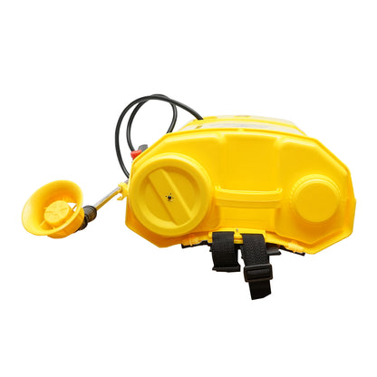 Electric spraying pump with 3 nozzles, 16L tank, 12V/8Ah battery, flow rate 3.1 l/min