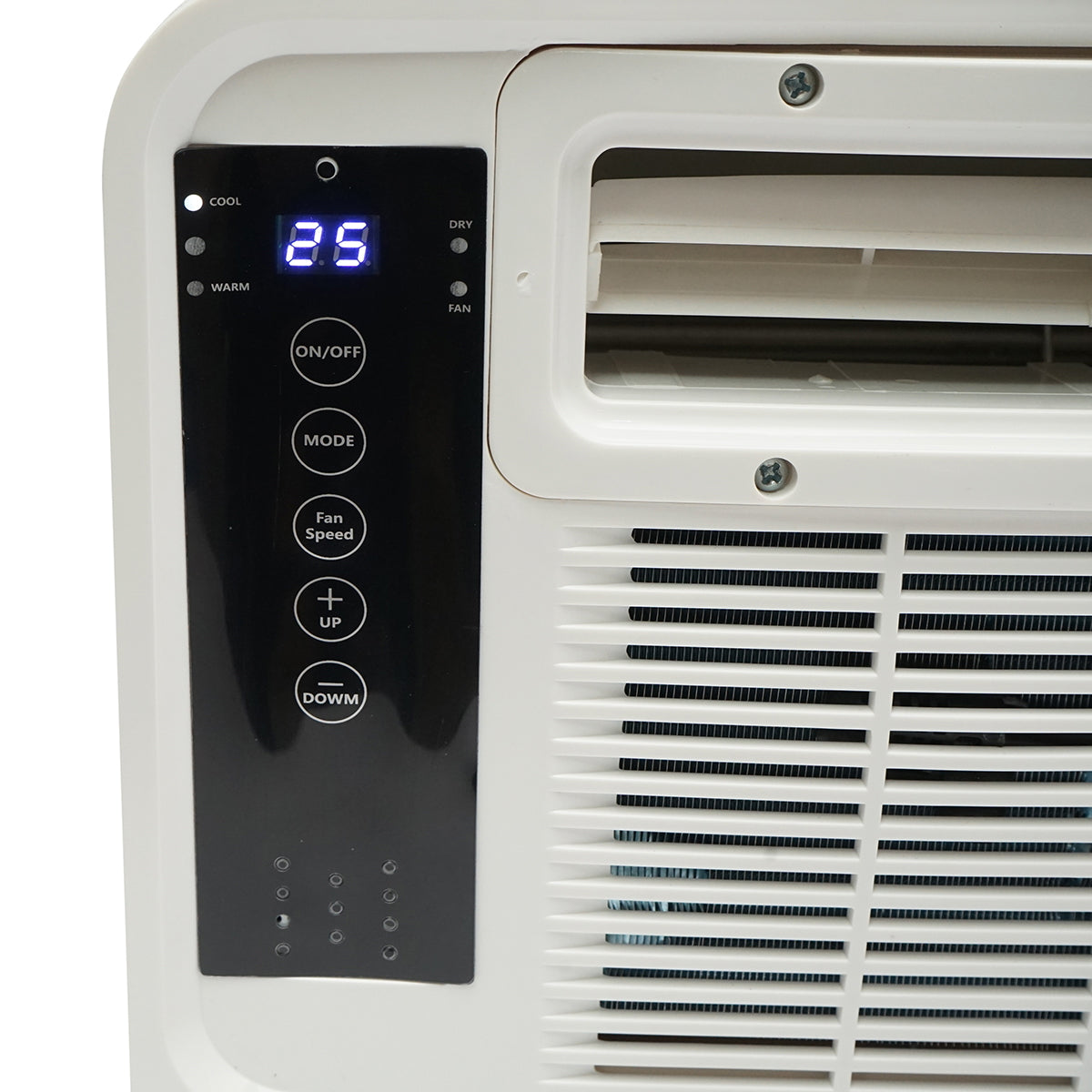 Portable air conditioner 2224 BTU, 280W, 220V with heating, dehumidification, ventilation function, remote control, voice commands, installation kit included Breckner Germany