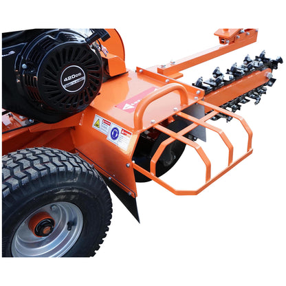 Trencher machine 15 HP working width 100mm depth 600mm Thor