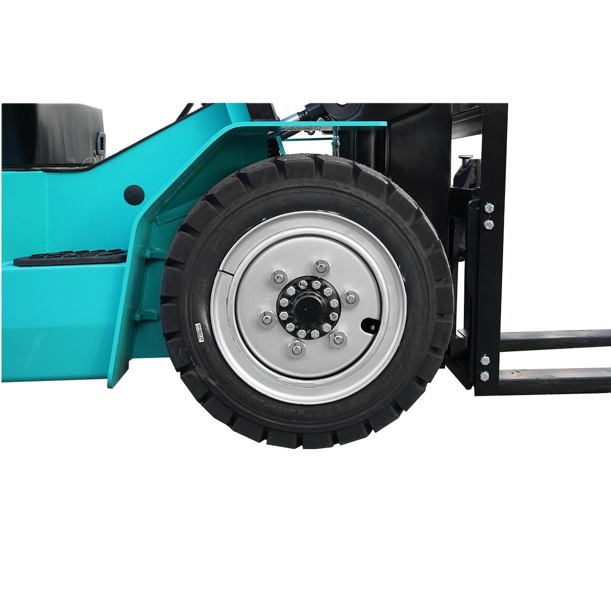 3 Ton Forklift with lateral translation blades 1070mm duplex lift 3m