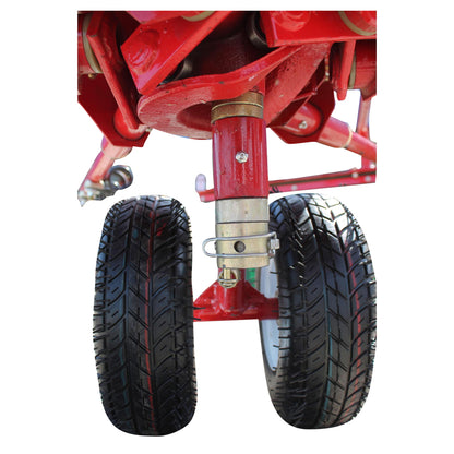 Spider type rotary rake with a working width of 1.80m, required power 15-50HP, with 6 arms weighing 220Kg Konig Traktoren