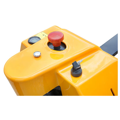 Electric pallet truck with a maximum load of 1.5T, lifting height 85-200mm, forks 1150mm Breckner Germany