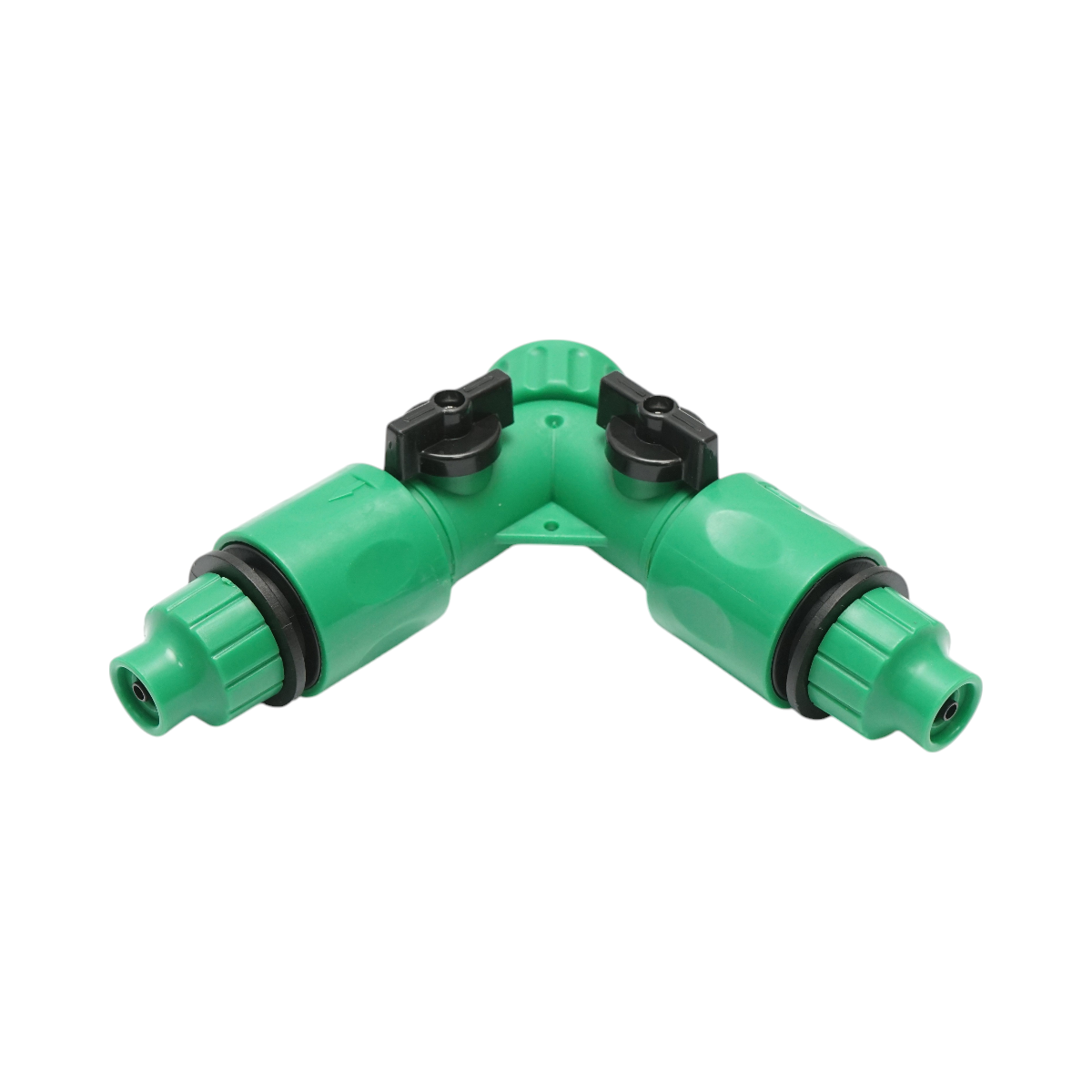 Complete drip and spray irrigation kit with 50m hose, nozzles, connectors, fixing stakes, 201 pieces
