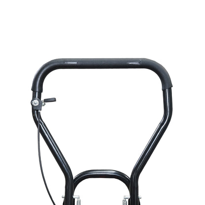 C100-A plate compactor with a working surface of 690x460mm, standard euro 5 engine, 196CC/6.5HP, 5400 RPM, 106Kg Breckner Germany