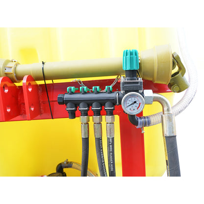Herbicide sprayer with a capacity of 600L, 12m boom, simple nozzle body Baisan