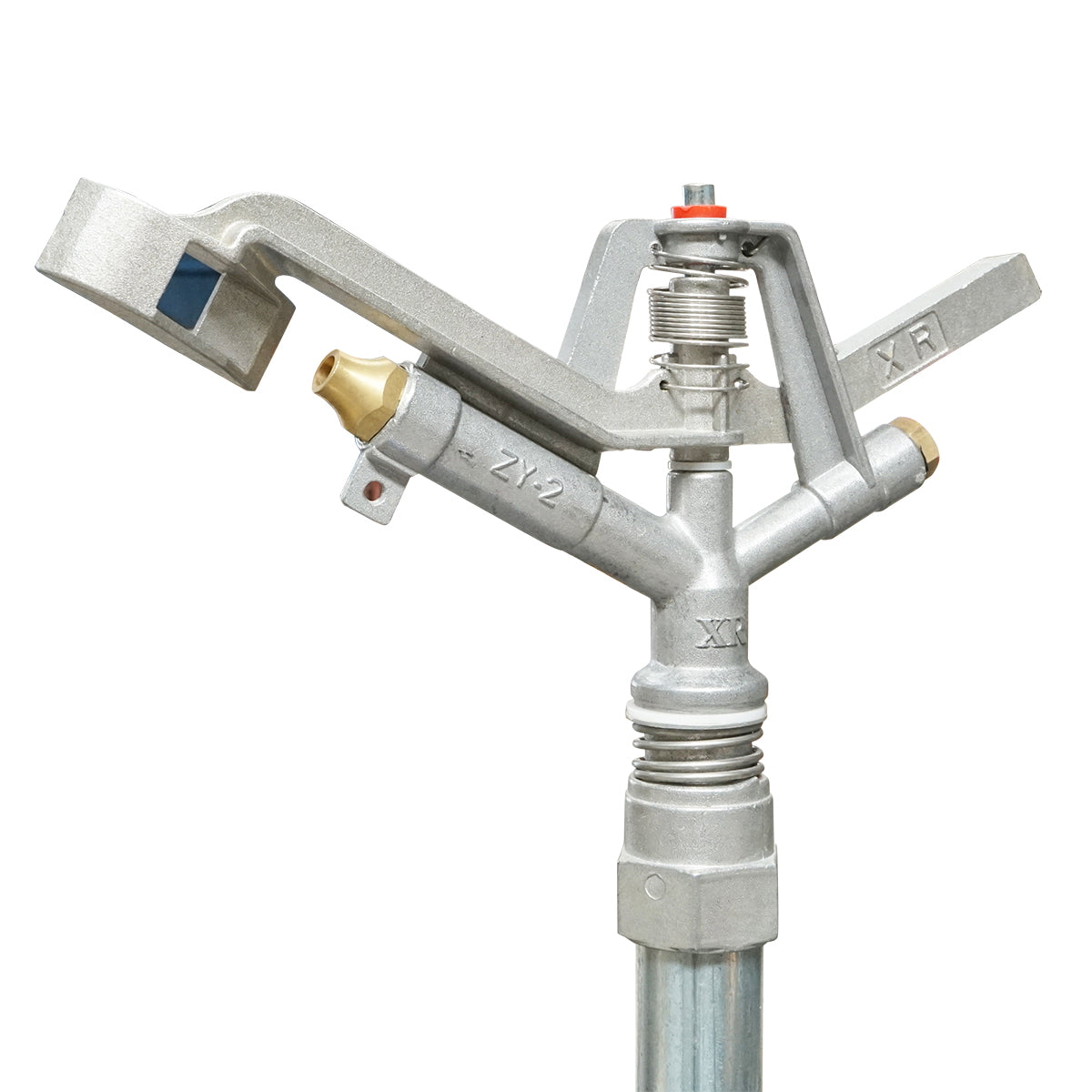 Irrigation system with 15 sprinklers, 16.2KW diesel engine, electric start
